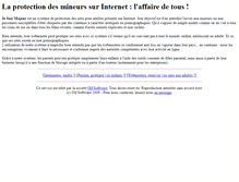 Tablet Screenshot of jesuismajeur.fr